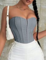 Corset à lacets en forme de gaine – Image 11