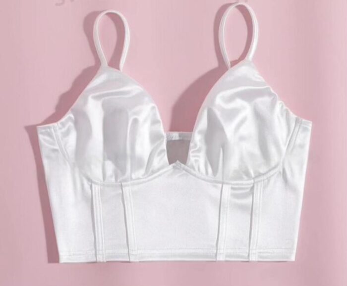 Top court en satin – Image 7