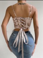 Top à fines brides à lacets – Image 2