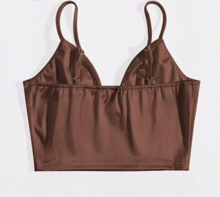 Top court en satin – Image 2