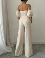 Ensemble top court et pantalon long – Image 2
