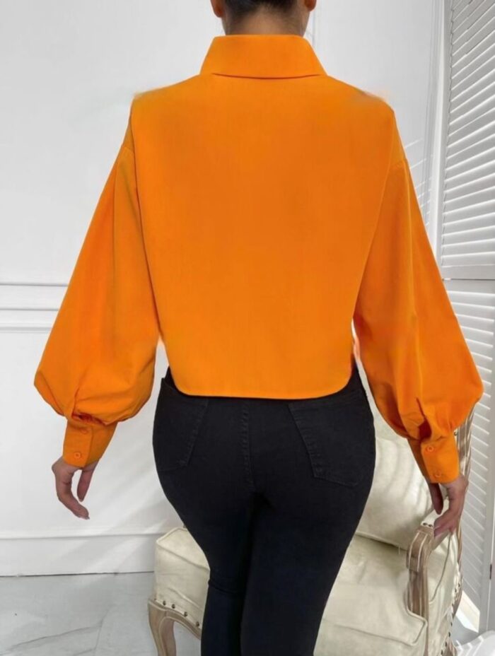 Chemisier manches bouffantes – Image 2