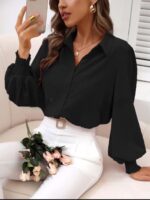 Chemisier manches bouffantes – Image 5