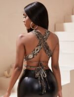 Top ras-du-coup croisé – Image 2