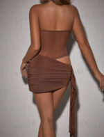 robe moulante ajourée – Image 2