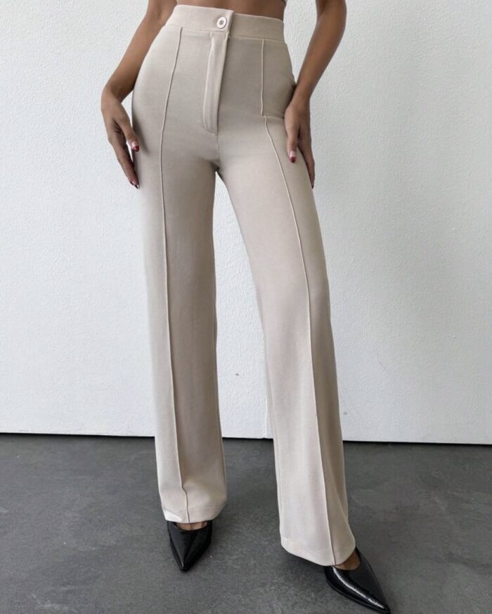 Pantalon droit casual – Image 2