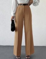 Pantalon large taille haute – Image 3