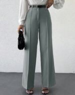 Pantalon large taille haute – Image 7