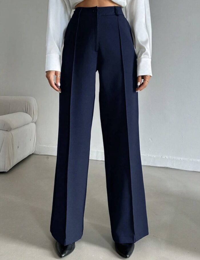Pantalon large taille haute – Image 8