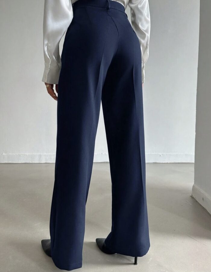 Pantalon large taille haute – Image 9