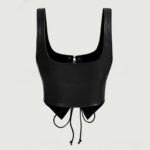 Top manches courtes à lacets – Image 2