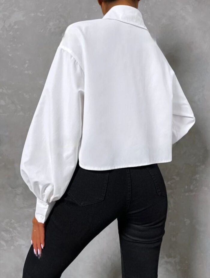 Chemisier manches bouffantes – Image 3