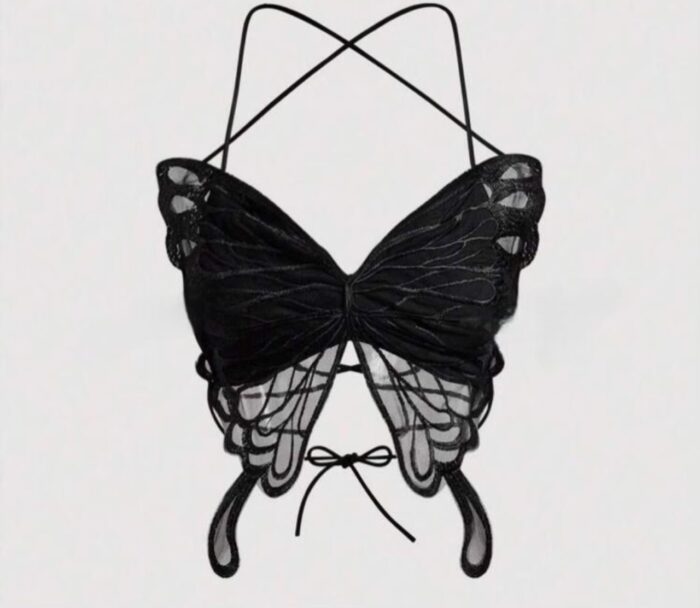 Camisole à fines bretelles en forme de papillon – Image 5