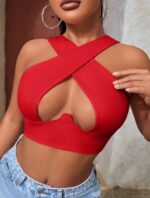 Top court croisé creux – Image 6