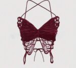 Camisole à fines bretelles en forme de papillon – Image 2