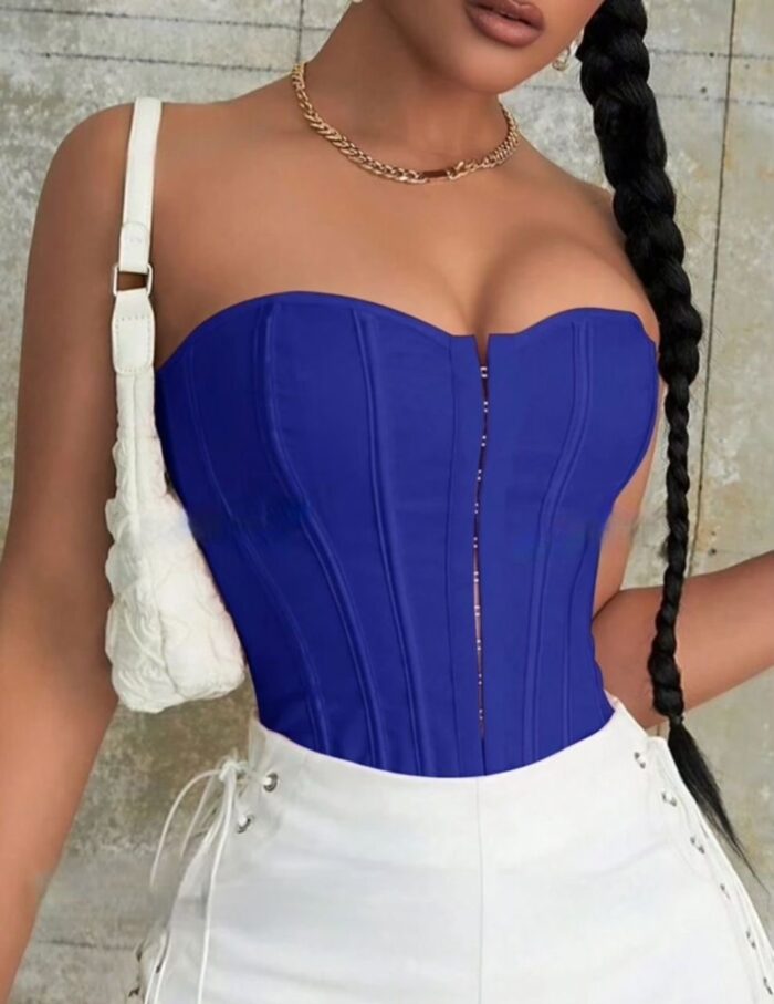 Corset à lacets en forme de gaine – Image 6